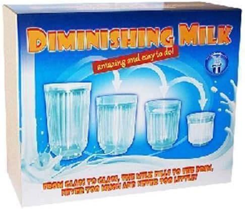 SOLOMAGIA Diminishing Milk - Magic and Magic Tricks - Magic Tricks and Props