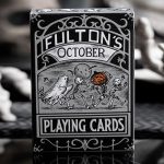 SOLOMAGIA FULTONS October Tombstone Grey Playing Cards