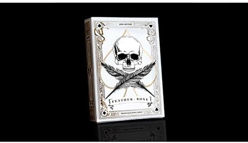 SOLOMAGIA Feather & Bone: The White Cobra's (Limited Edition) Playing Cards by Joel Meyers