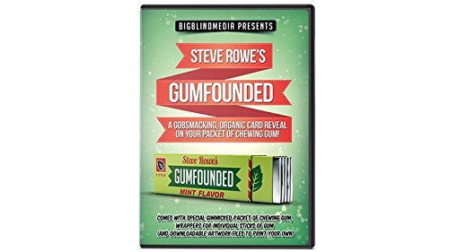 SOLOMAGIA GUMFOUNDED (DVD and Gimmick) by Steve Rowe - DVD - Close-Up Magic - Trucos Magia y la Magia - Magic Tricks and Props
