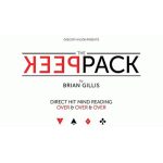 SOLOMAGIA Gregory Wilson Presents The Peek Pack by Brian Gillis (Gimmicks and Online Instructions) - Tricks with Cards - Trucos Magia y la Magia