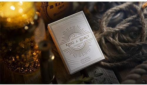 SOLOMAGIA King and Legacy: Gold Edition Marked Playing Cards - Deck of Cards