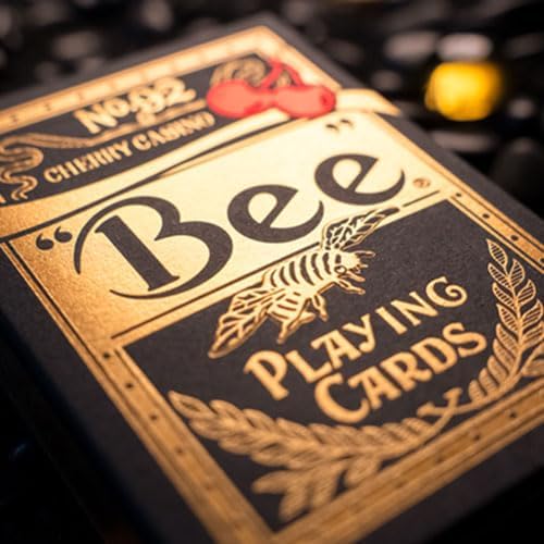SOLOMAGIA Limited Bee X Cherry 3 Deck Set (Blue, Red and Black) Playing Cards