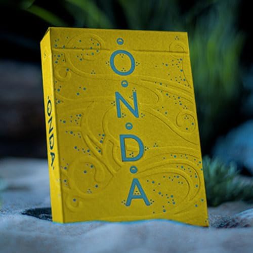 SOLOMAGIA Onda V2 (Yellow) by Jocu Playing Cards