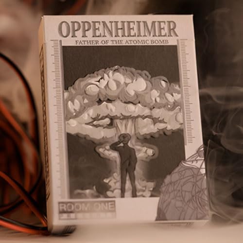 SOLOMAGIA Oppenheimer Fission (Gray) Playing Cards by Room One