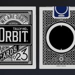SOLOMAGIA Orbit Tally Ho Circle Back (Black) Playing Cards