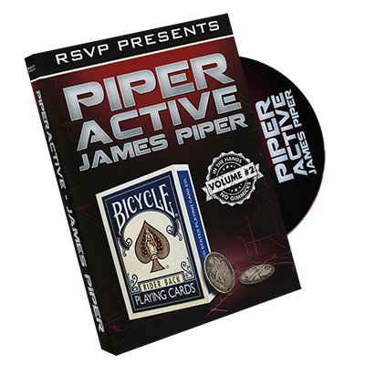 SOLOMAGIA Piperactive Vol 2 by James Piper and RSVP Magic - DVD - DVD and Didactis - Magic Tricks and Props