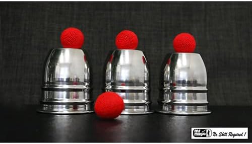 SOLOMAGIA Stainless Steel Cups and Balls by Mr. Magic