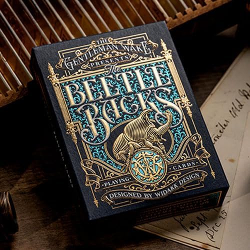 SOLOMAGIA The Beetle Backs (Cobalt Edition) Playing Cards