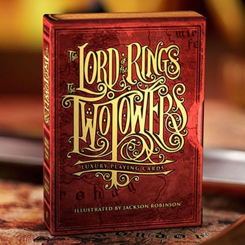 SOLOMAGIA The Lord of The Rings - Two Towers Playing Cards (Foiled Edition) by Kings Wild
