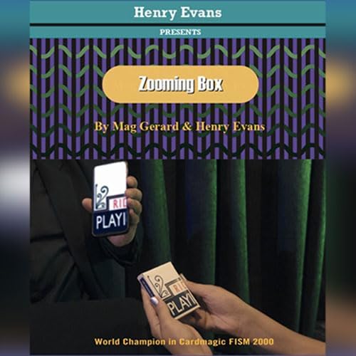 SOLOMAGIA Zooming Box (Red) by mag Gerard and Henry Evans