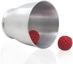 SUMAG Aluminum Chop Cup (Wide Mouth) Magnetic Chop Cup Magic Tricks Cup and Close-up Balls Magic Show Trick Props - Imagen 2