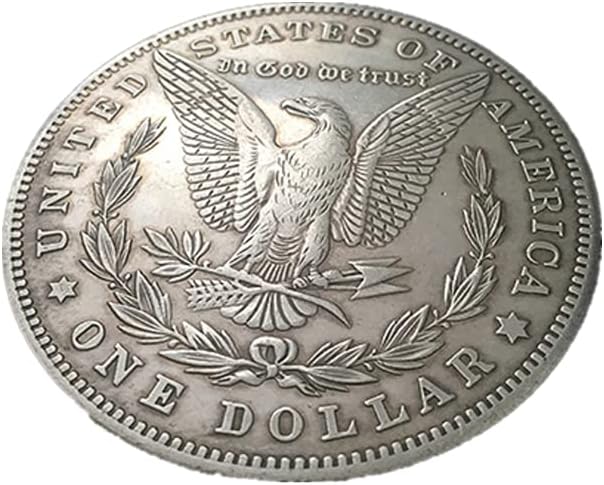 SUMAG Magic Tricks 1pc Jumbo Morgan Dollar (7cm) Wizard Close SUMAG Magic Tricks 1pc Jumbo Morgan Dollar (7cm) Wizard Close Up Street Illusions Accessories Appearing Vanishing Coin Magic (Silver)
