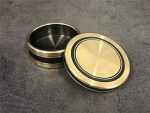 SUMAG Magic Tricks M-BOX Coin Appear Vanish Magic Magician Close Up Illusions Gimmick Props Mentalism Enhanced Okito Box-Box with Chinese Coin