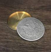 SUMAG Magic Tricks Morgan Dollar Coin Set with Expanded Shell for Disappearing Magic Near the Street Illusions Accessories for Fun Accessories