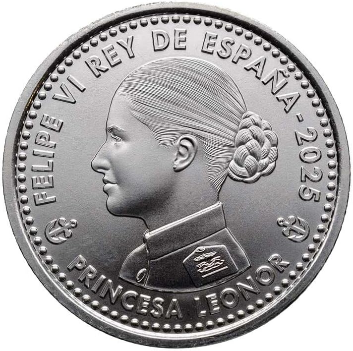 Spain 2025 Princess Leonor 40 Euro Silver Coin Spain 2025 Princess Leonor 40 Euro Silver Coin