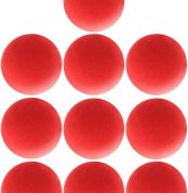 Sponge Ball 10 Pieces 3.5cm Accessories for Finger Tricks Sponge Balls Street Clical Stage Tricks Red