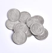 Steel Morgan Dollar (1.5" Dia) 10pcs / Lot - Trick, Coin, Magic Tricks, Props, Magic Accessories, Appearing/Disappearing, Illusion