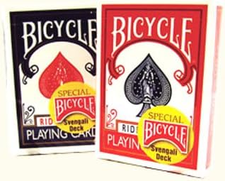 Svengali Deck Bicycle (Red) - Trick by Murphy's Magic