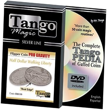 Tango Silver Line Flipper Pro Gravity Walking Liberty (w/DVD) (D0119) by Tango - Trick