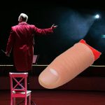 Thumb Magic Trick | Disappearance of Handkerchief Finger Finger | Artificial Finger for Magic Jokes Toy for Entertainment Parties Carnival Halloween Birthday Family Nights - Imagen 2