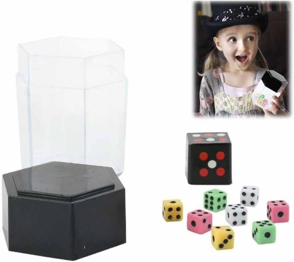 Trick Dice, Wizard Dice, Explosion Dice, Easy Tricks for Kids, Birthday Accessories, Gift Dice for Kids