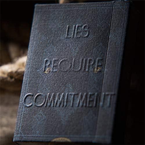 Truth Playing Cards (Lies Require Commitment) by Murphy's Magic
