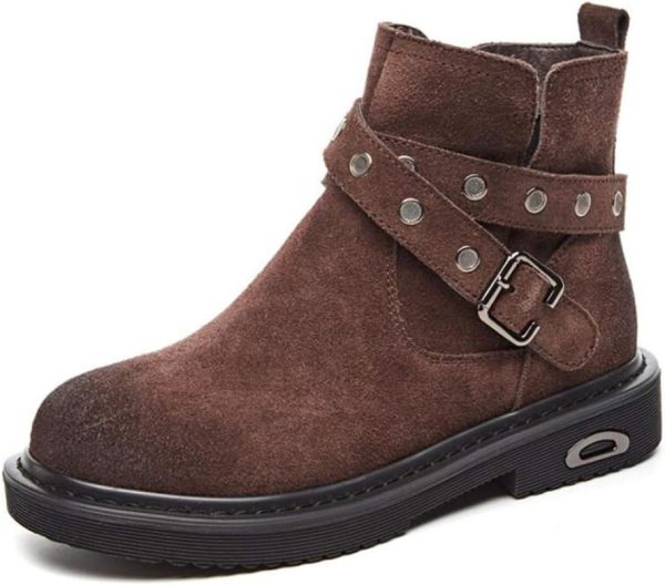 Women's Retro Brown Winter Boots