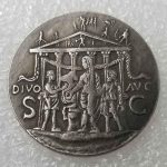 XDLiu Ancient Coin Collection - Philosopher King Coin - Roman Empire Coins - Replica Ancient Roman Coin Silver Coins - Imagen 2