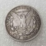 YunBest Best Morgan US Coins - 1921 Hobo Nickel Coin -Old Coin Collection-US Dollar Old Morgan Dollar Silver Plated US crafts Coins BestShop, Brass, gem - Imagen 2