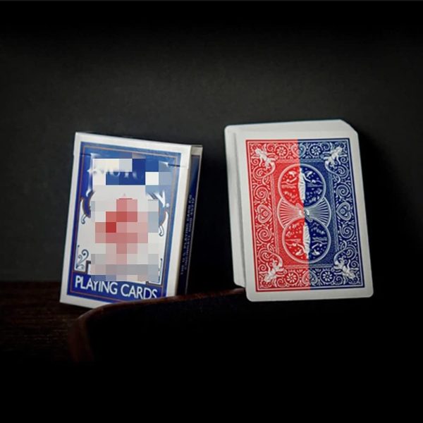 ZQION 52 Shades of Red (Tricks Included) Version 3 of Shin Lim Card Magic Tricks Cards Close-up Magic Tricks Wizard Accessories