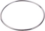 niceeshop (TM) Mystery Close Through Magic Four Rings Kit Connected with Instructions (Silver, Set of 4)
