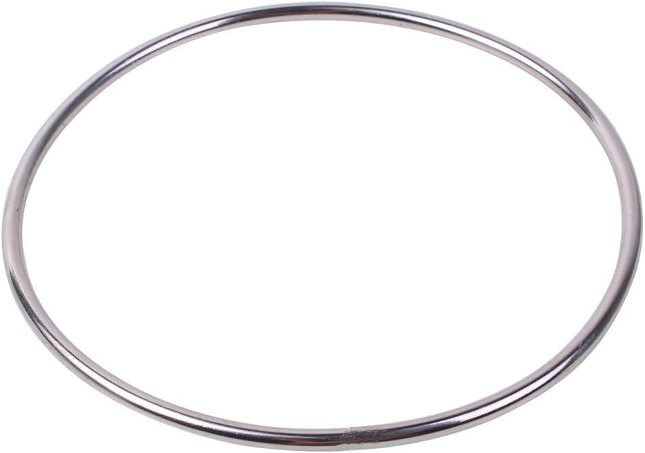niceeshop (TM) Mystery Close Through Magic Four Rings Kit Connected niceeshop (TM) Mystery Close Through Magic Four Rings Kit Connected with Instructions (Silver, Set of 4)