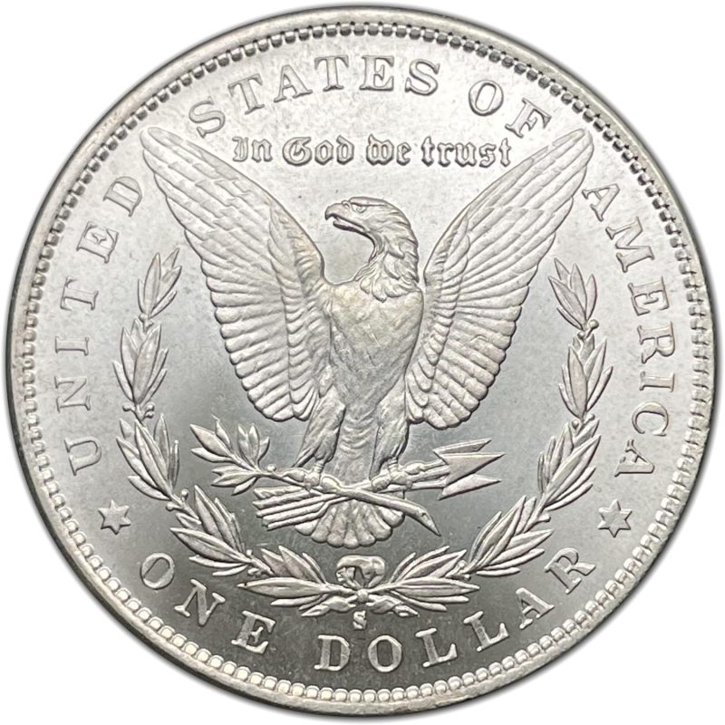 1 Dollar Morgan Dollar 1894 Copper-Nickel Silver Plated Replica Coin of the United States of America