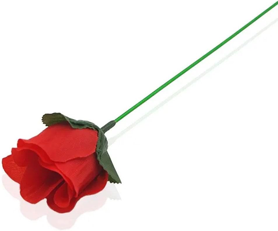 1 Piece Fire Trick Pink Flame Appearing Flower Wizard Valentine Accessories for Bridal/Wedding
