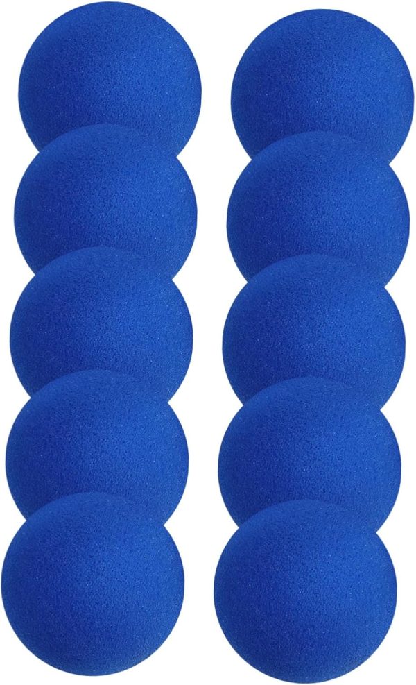 10 Pieces Soft Sponge Balls for Tricks Accessories Festival Performance Entertainment