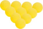 10 Piezas Bolas de Esponja Redondas Suaves para y Cosplay Accesorios para Trucos de Decoración para Fiestas y Festivales Amarillo