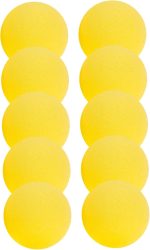 10piezas Accesorios De Bola De Esponja Mágica Redondas para Actuaciones Interactivas y Fiestas Suaves para Trucos De