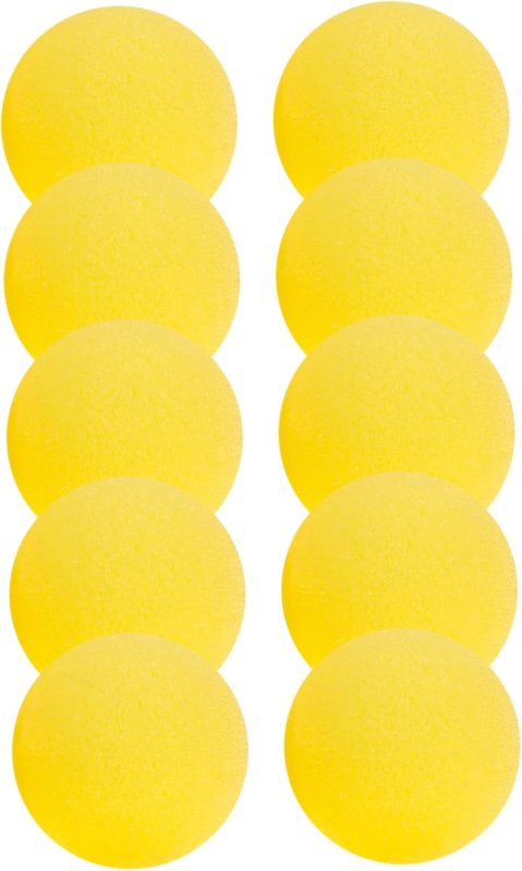 10piezas Accesorios De Bola De Esponja Mágica Redondas para Actuaciones Interactivas y Fiestas Suaves para Trucos De