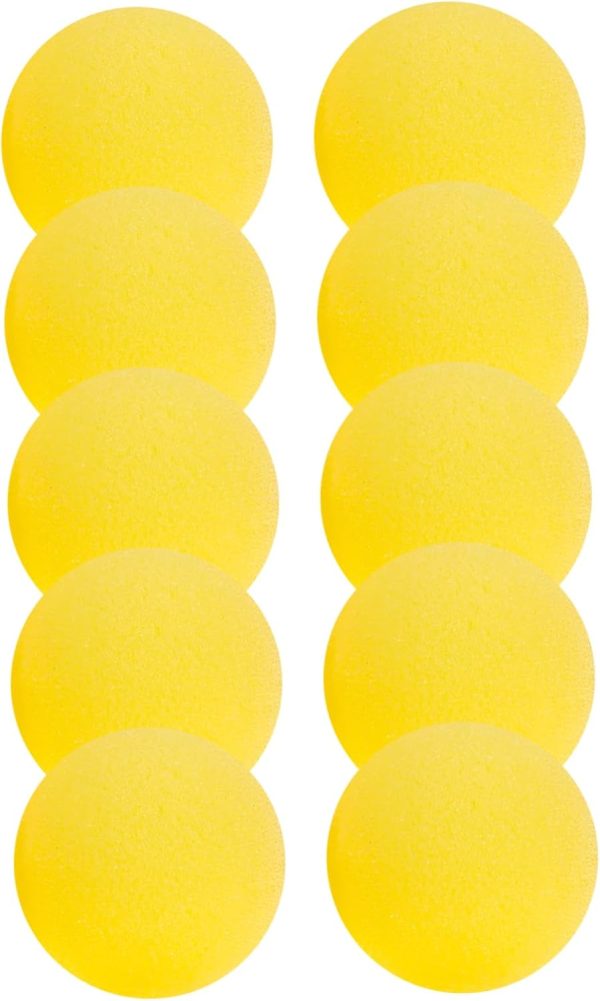 10piezas Accesorios De Bola De Esponja Mágica Redondas para Actuaciones Interactivas y Fiestas Suaves para Trucos De
