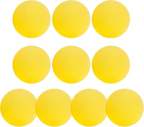 10piezas Bolas De Esponja Suaves para Trucos De Redondas para Cosplay y Decoración De Festivales Accesorios para Magos