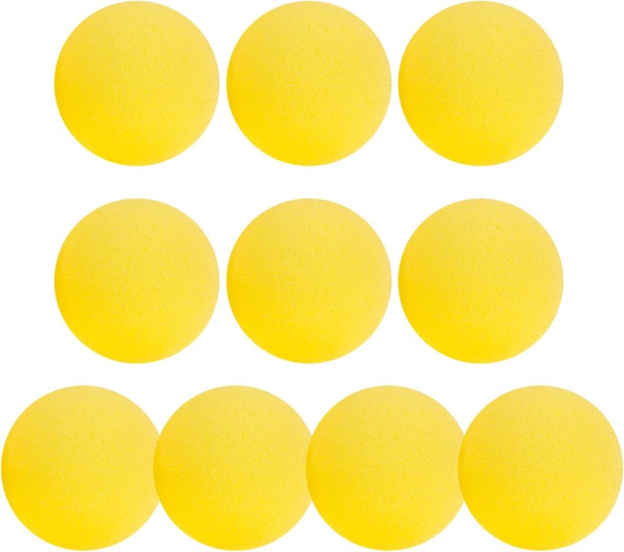 10piezas Bolas De Esponja Suaves para Trucos De Redondas para Cosplay y Decoración De Festivales Accesorios para Magos