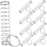 10piezas Trucos De Anillo Resorte para Espectáculos De Escenario Accesorios Divertidos para Actuaciones Mágicas y Infantiles