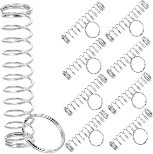 10piezas Trucos De Anillo Resorte para Espectáculos De Escenario Accesorios Divertidos para Actuaciones Mágicas y Infantiles