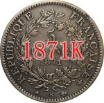 12 Different Dates French Coins, Silver Plated Pure Copper, Antique Silver Dollar, Handmade Commemorative Coin, Gift - 1875K, 1878a - Imagen 2