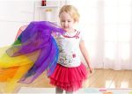 12 Juggling Handkerchiefs, 60 x 60 cm, Multicoloured, Circus Games for Babies, Nursery, Dance Scarves, Juggling Scarves Square, for Children Girls Party Activities Decoration - Imagen 2