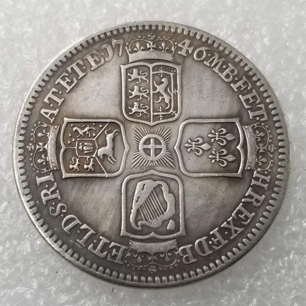 1746 - Antique UK Coins, British Old Coin, Uncirculated Commemorative Coins, Discover the History of Coins BestShop