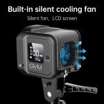 GVM Video Light with Softbox, App Control 2700K-7500K 80W LED Continuous Studio Light for Photography, Bi-Color LED Conference Light with 8 Light Effects for Youtube Streaming Video - Imagen 7