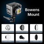 GVM Video Light with Softbox, App Control 2700K-7500K 80W LED Continuous Studio Light for Photography, Bi-Color LED Conference Light with 8 Light Effects for Youtube Streaming Video - Imagen 8