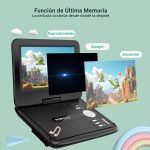 9.5'' Portable Kids DVD Player with 7.5'' HD Swivel Screen, Supports 4-6 Hours Built-in Battery, Stereo Speaker, Supports Discs/SD/USB, TV/Projector Sync - Imagen 5